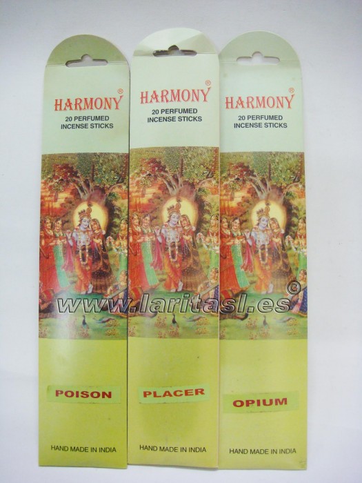 Incienso Harmony Poison (12 x 20 sticks)